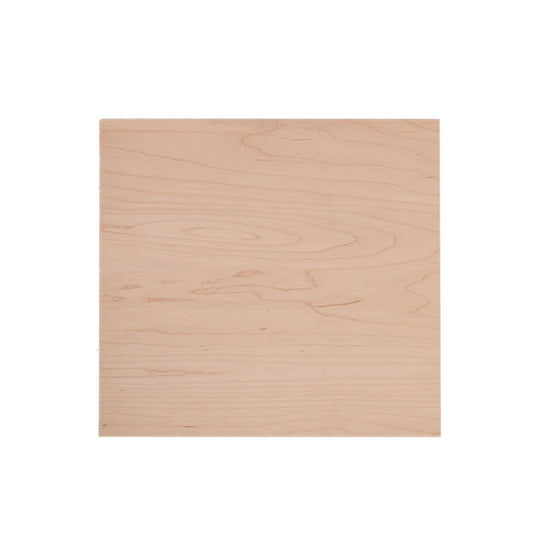 Quicklock Raw Maple Refrigerator/ Microwave Wall Cabinet End Panel