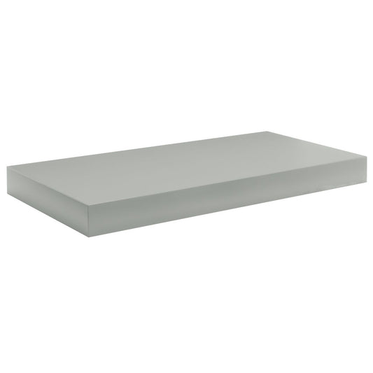 Quicklock Magnetic Gray Floating Shelf- Medium 12"D x (24", 30", 36", 42"W)