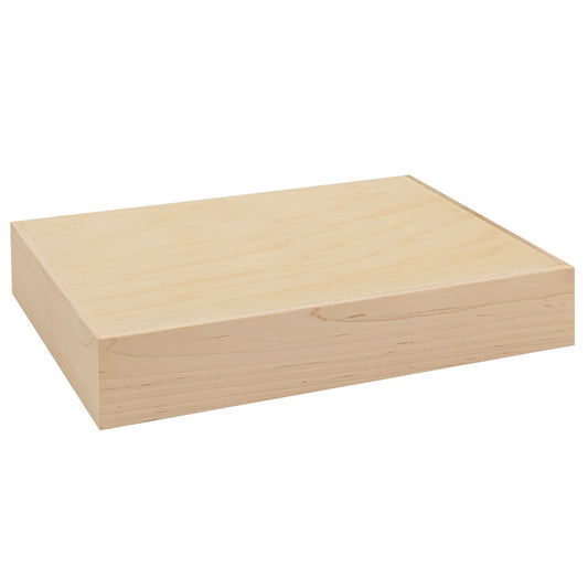 Quicklock Raw Maple Floating Shelf - Slim