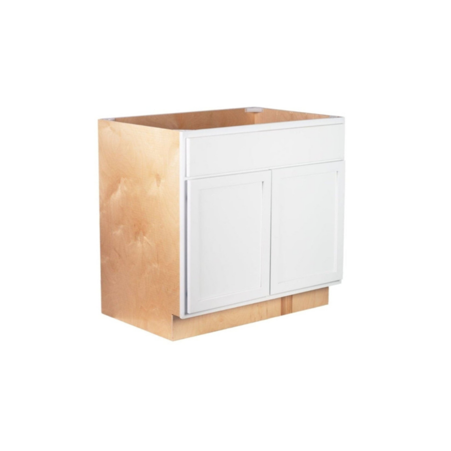 Quicklock Pure White Sink Base Cabinet