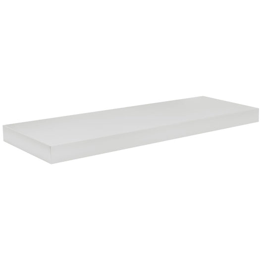 Quicklock Pure White Floating Shelf- 36"W x 2⅛"H x 12"D