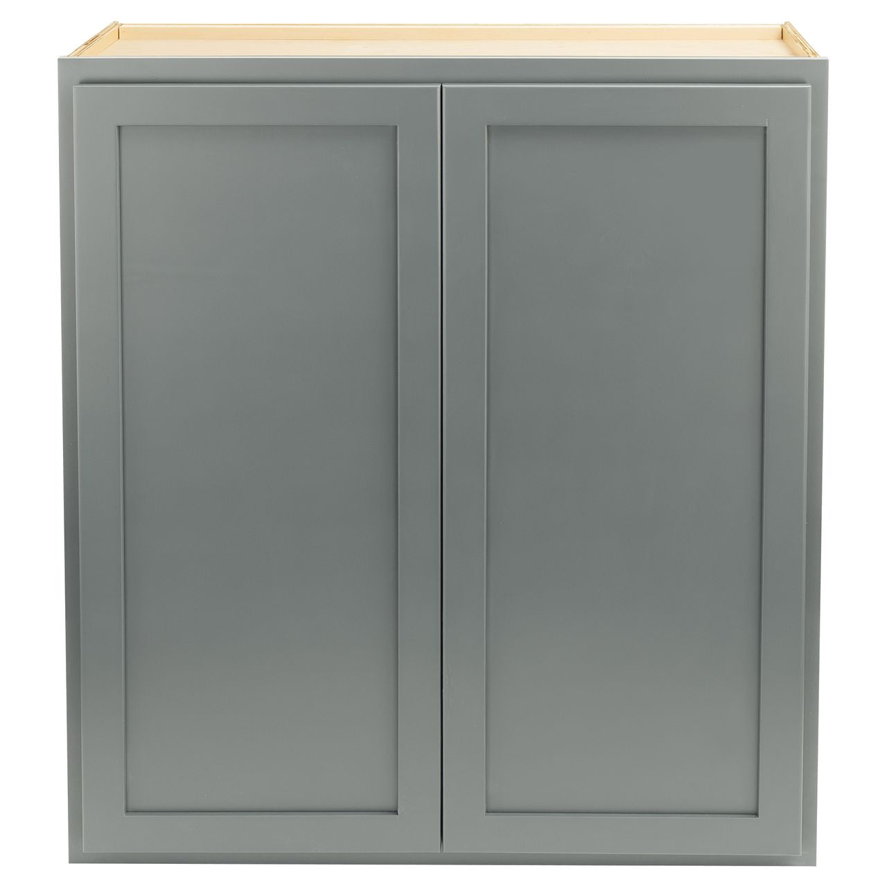 Quicklock Magnetic Gray Wall Cabinet- Double Door 30"H x (30", 36"W)