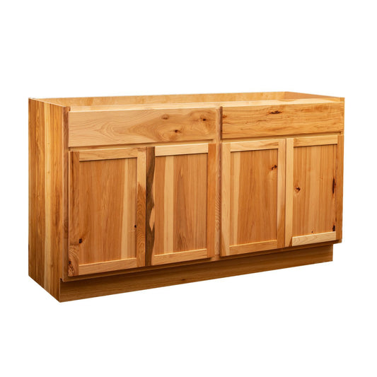 Quicklock Rustic Hickory Vanity Base Cabinet - Large