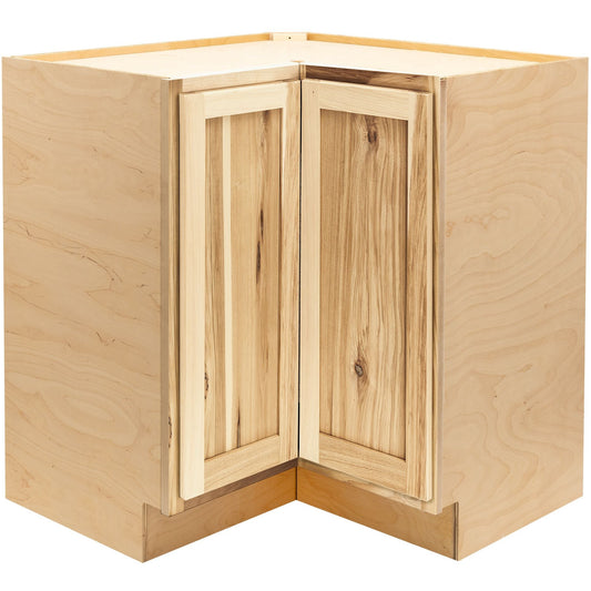 Quicklock Rustic Hickory Lazy Susan Cabinet