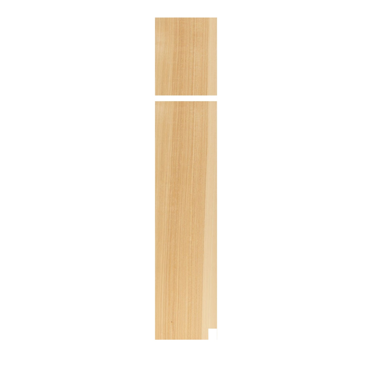 Quicklock Raw Hickory Left and Right Pantry End Panel