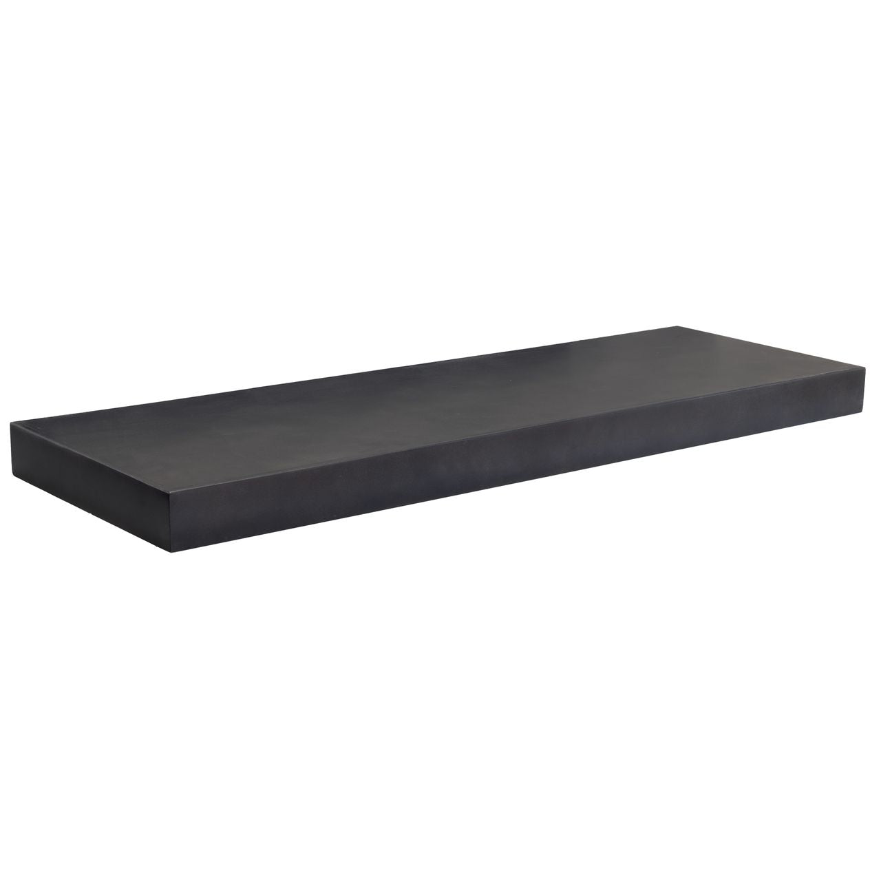 Quicklock Espresso Stain Floating Shelf - 36"W x 2 ⅛"H x 12"D