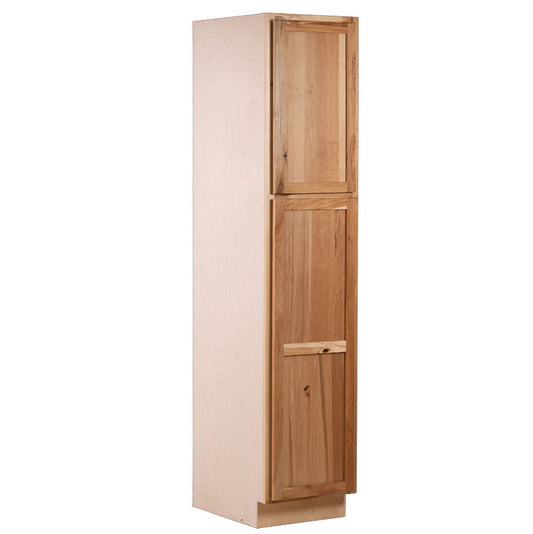 Quicklock Rustic Hickory Pantry Cabinet