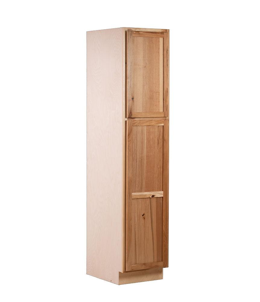 Quicklock Rustic Hickory Pantry Cabinet