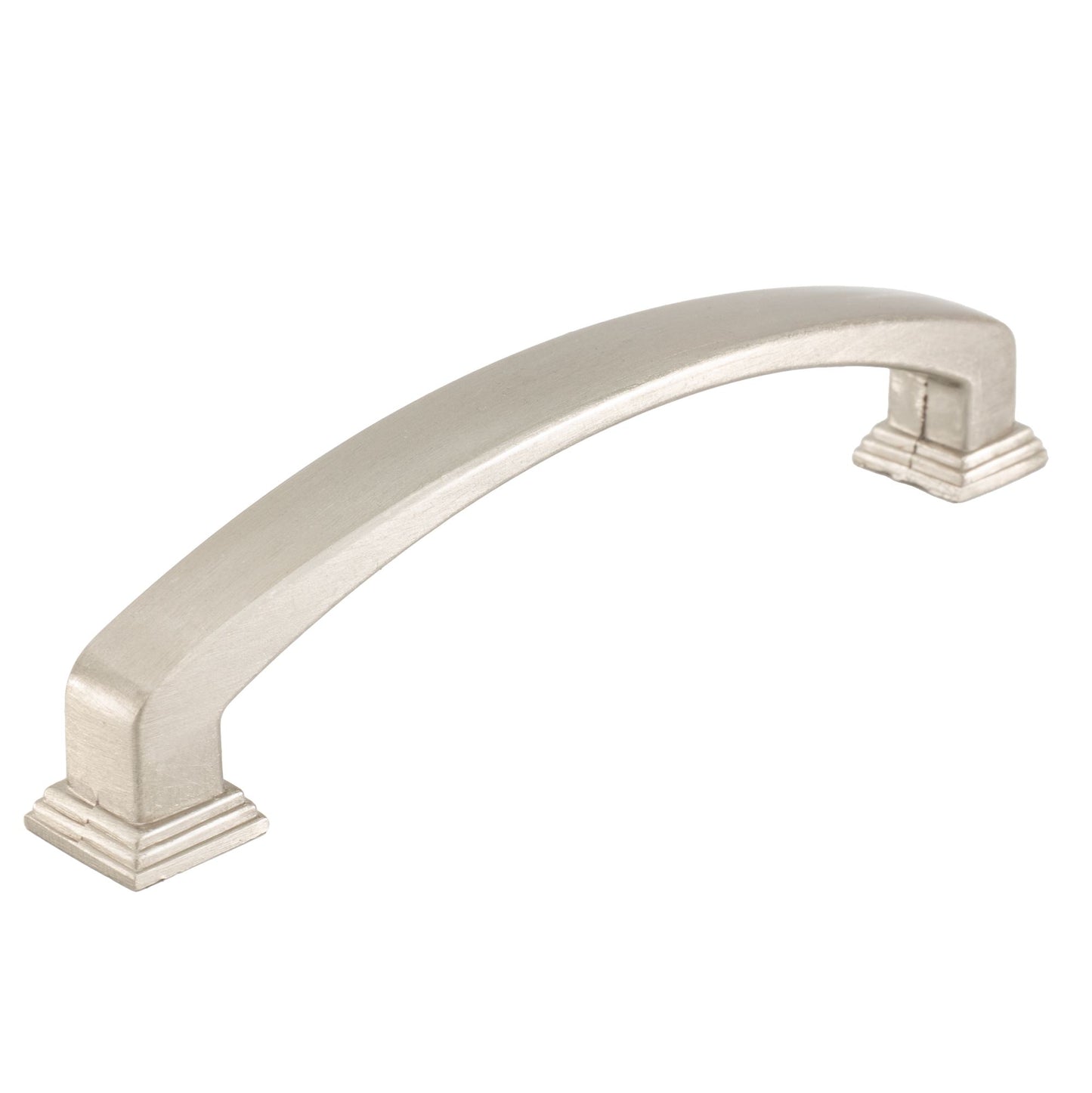 Quicklock 3 3/4" Brushed Nickel Drawer Pull & Cabinet Handle