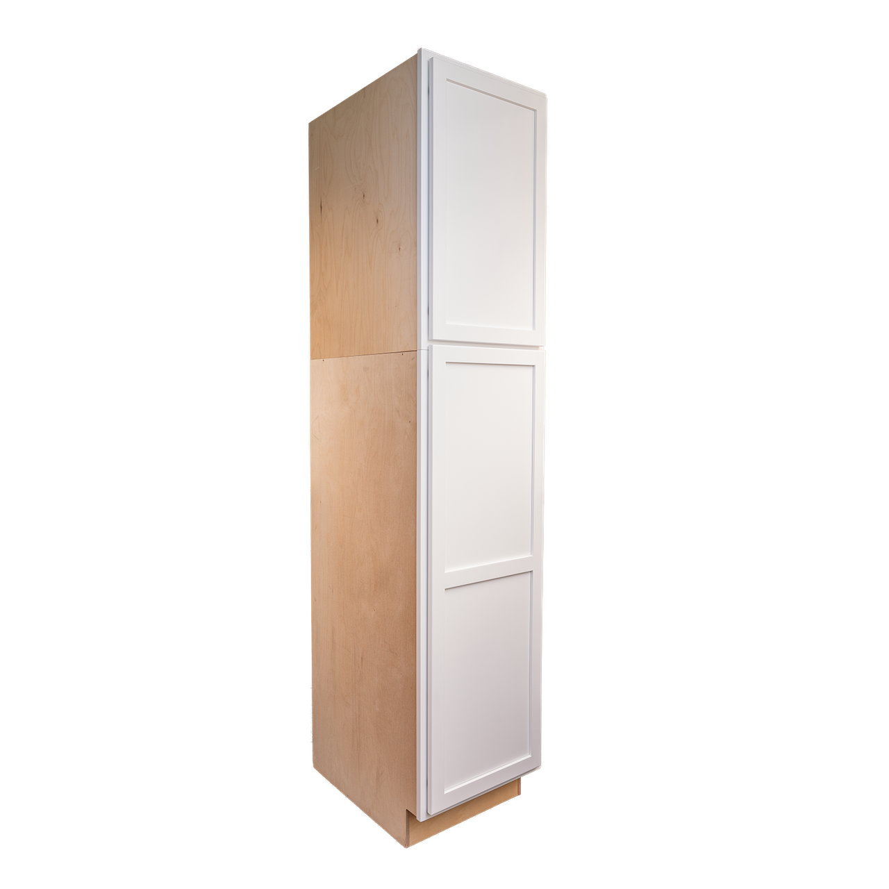 Quicklock RTA (Ready-to-Assemble) Pure White Pantry Cabinet 24"W x (84", 90", 96"H)