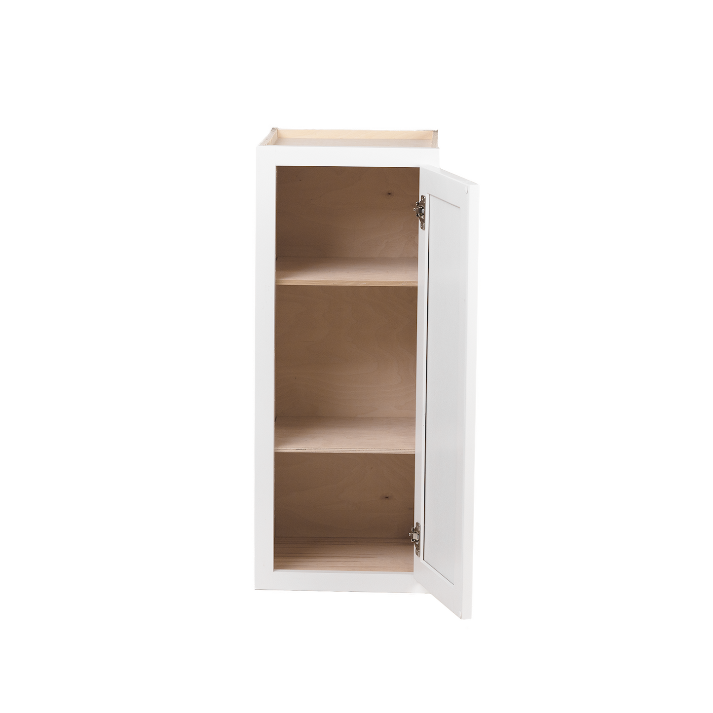 Quicklock RTA (Ready-to-Assemble) Pure White Wall Cabinet- Medium 42"H x (18", 21", 24"W)