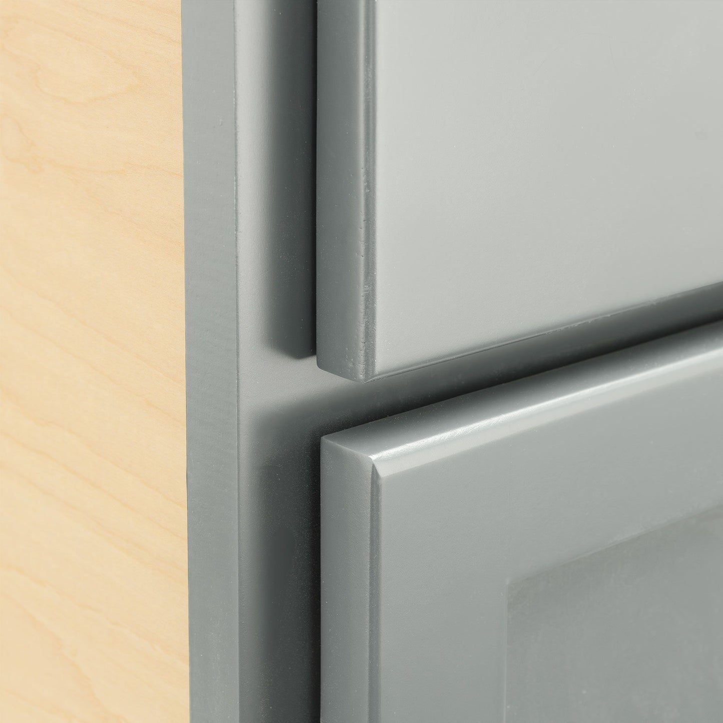 Quicklock Magnetic Gray Sink Base Cabinet