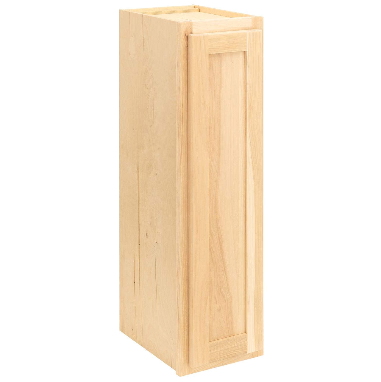 Quicklock Raw Hickory Wall Cabinet