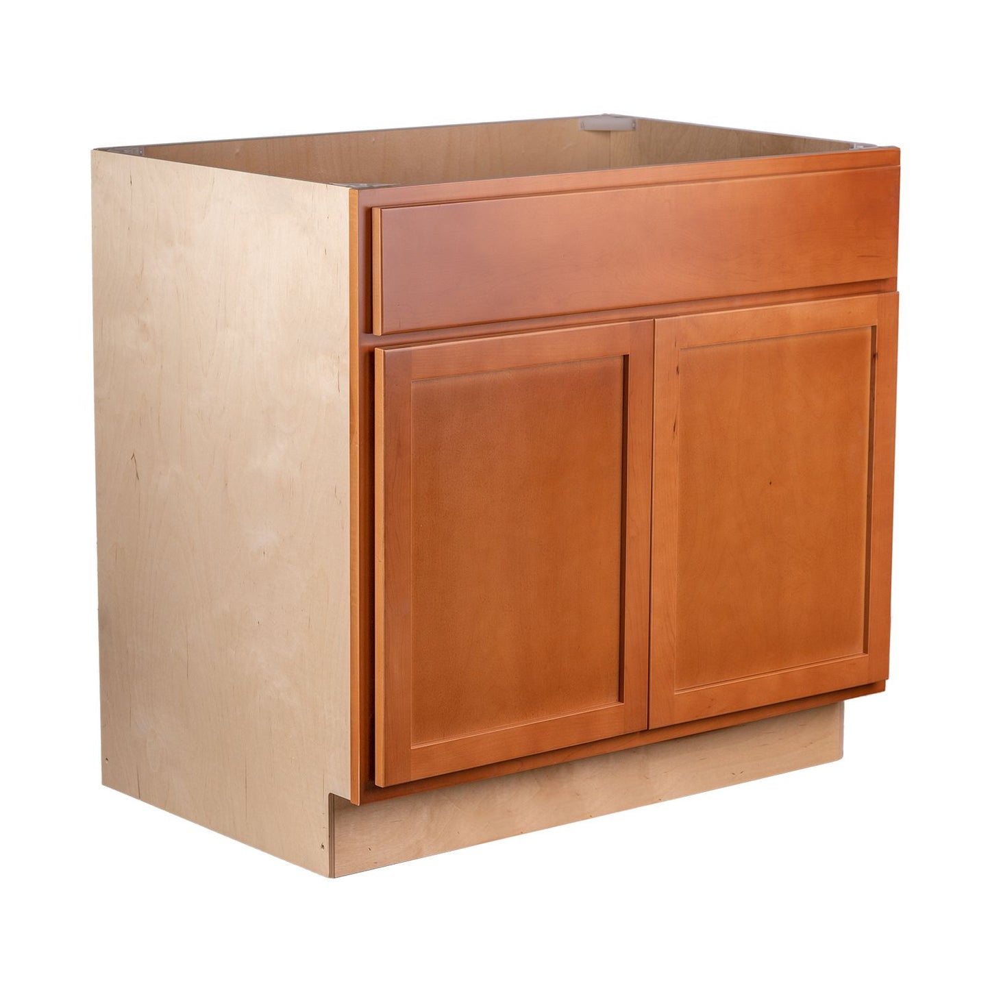 Quicklock RTA (Ready-to-Assemble) Provincial Stain Base Cabinet- Large (30", 36"W)