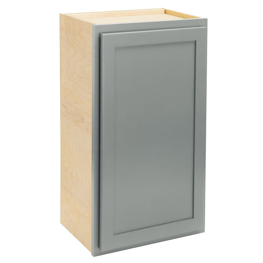 Quicklock Magnetic Gray Wall Cabinet - Single Door