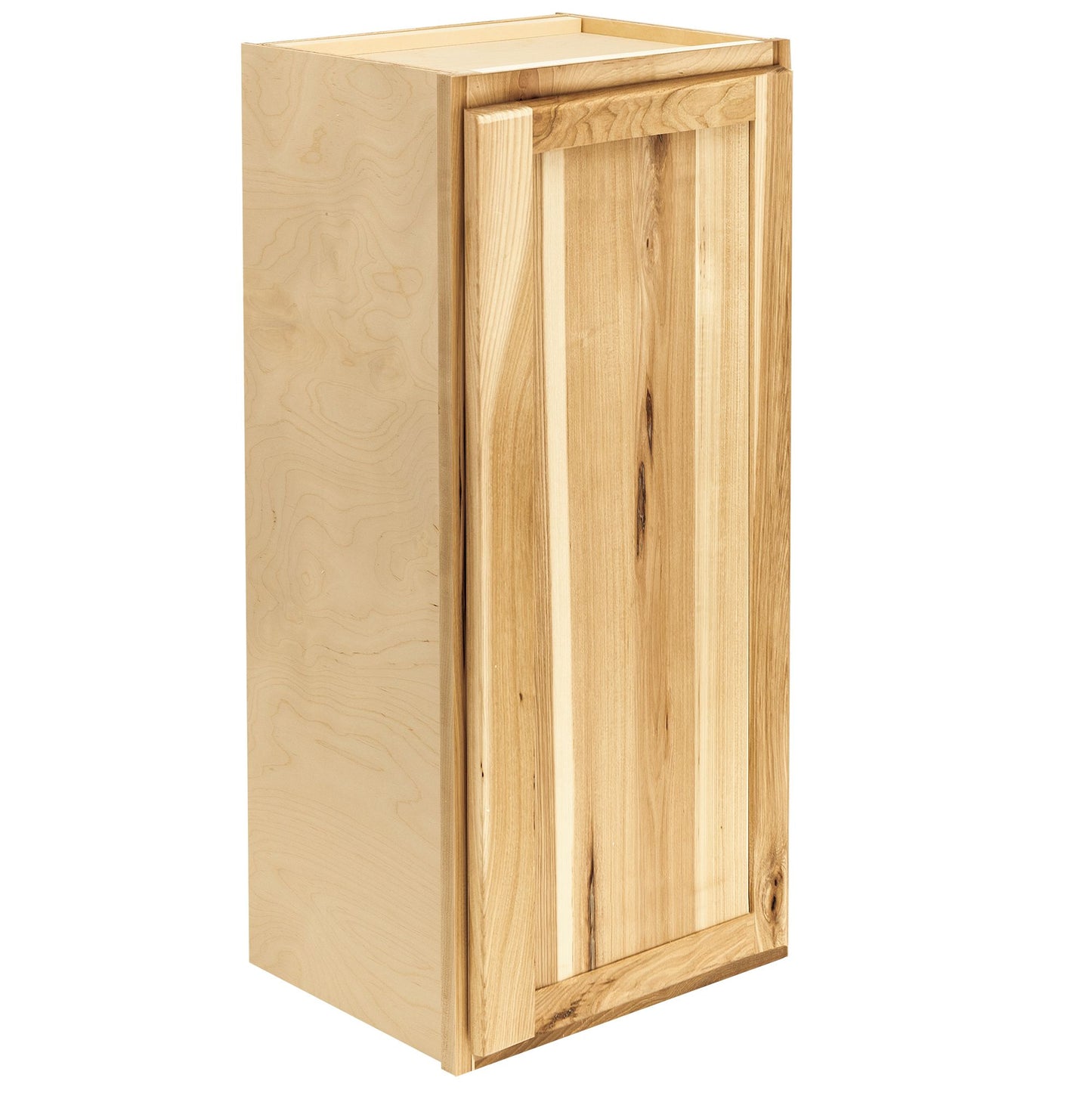 Quicklock Rustic Hickory Wall Cabinet - Single Door