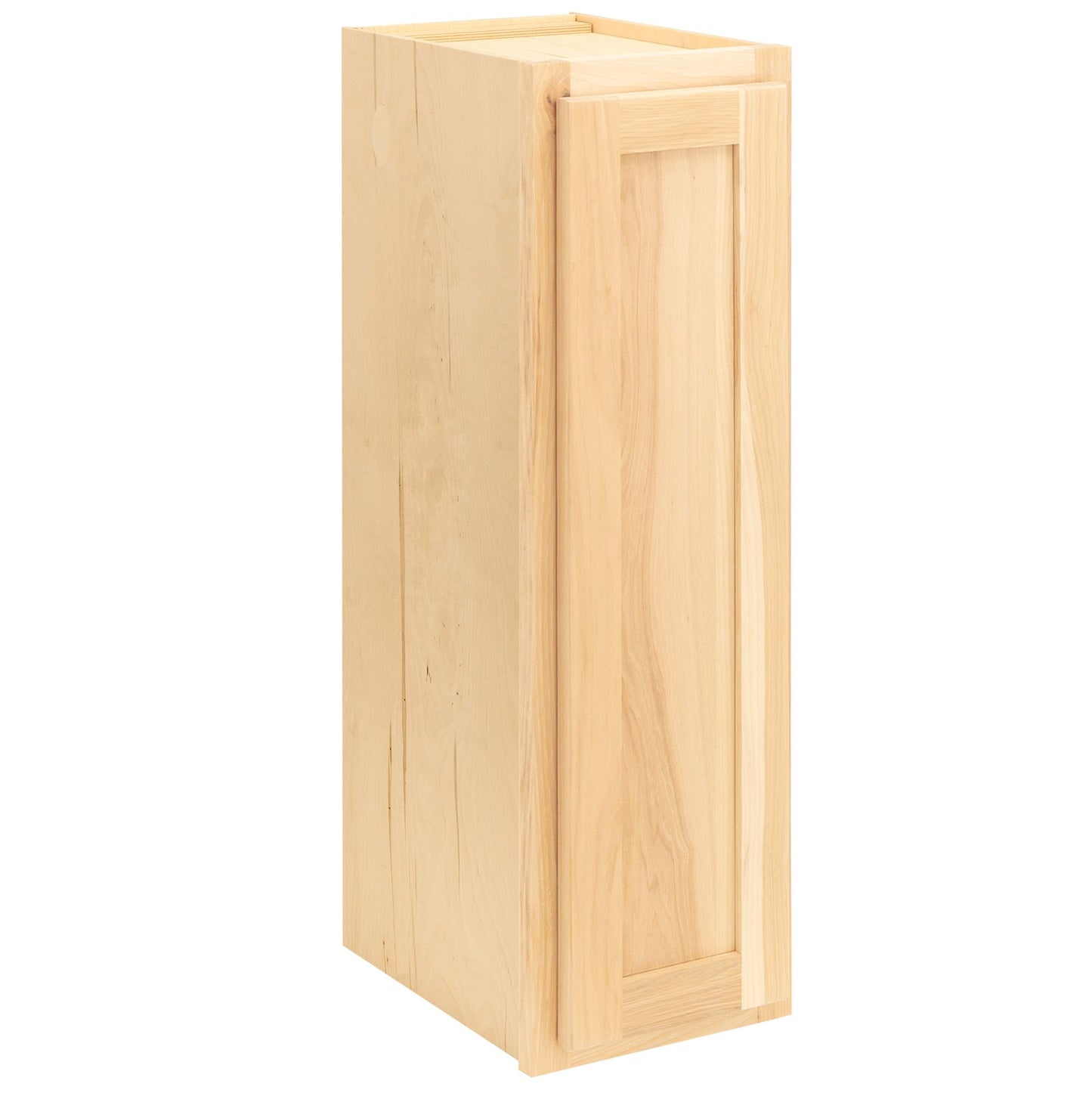 Quicklock Raw Hickory Wall Cabinet