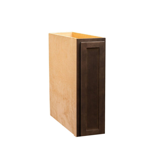 Quicklock Espresso Stain Wall Cabinet