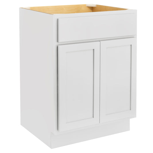 Quicklock Pure White Vanity Base Cabinet