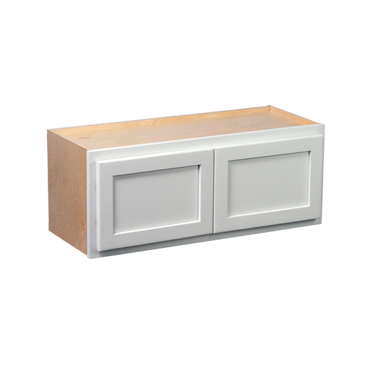 Quicklock RTA (Ready-to-Assemble) Pure White Refrigerator Wall Cabinet- 36"W