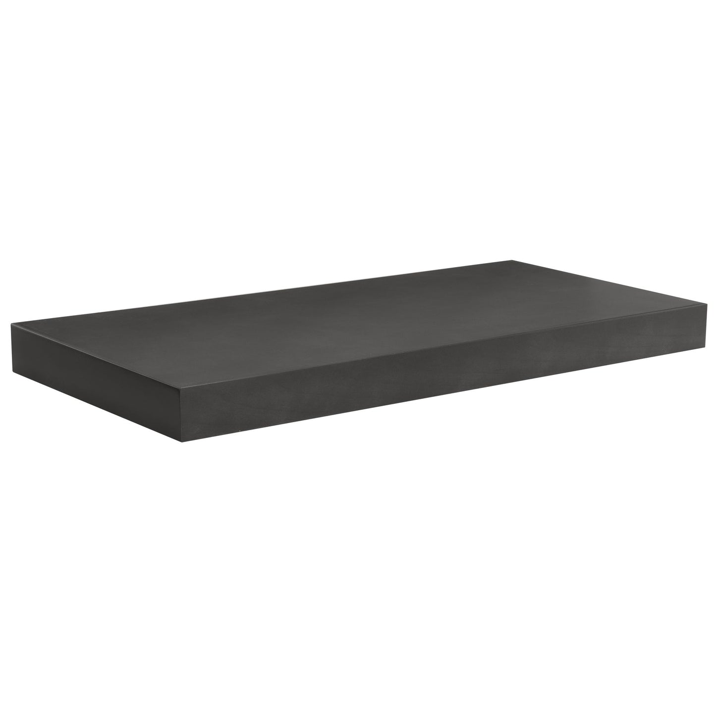 Quicklock Espresso Stain Floating Shelf- 12"D x (24", 30", 36", 42"W)