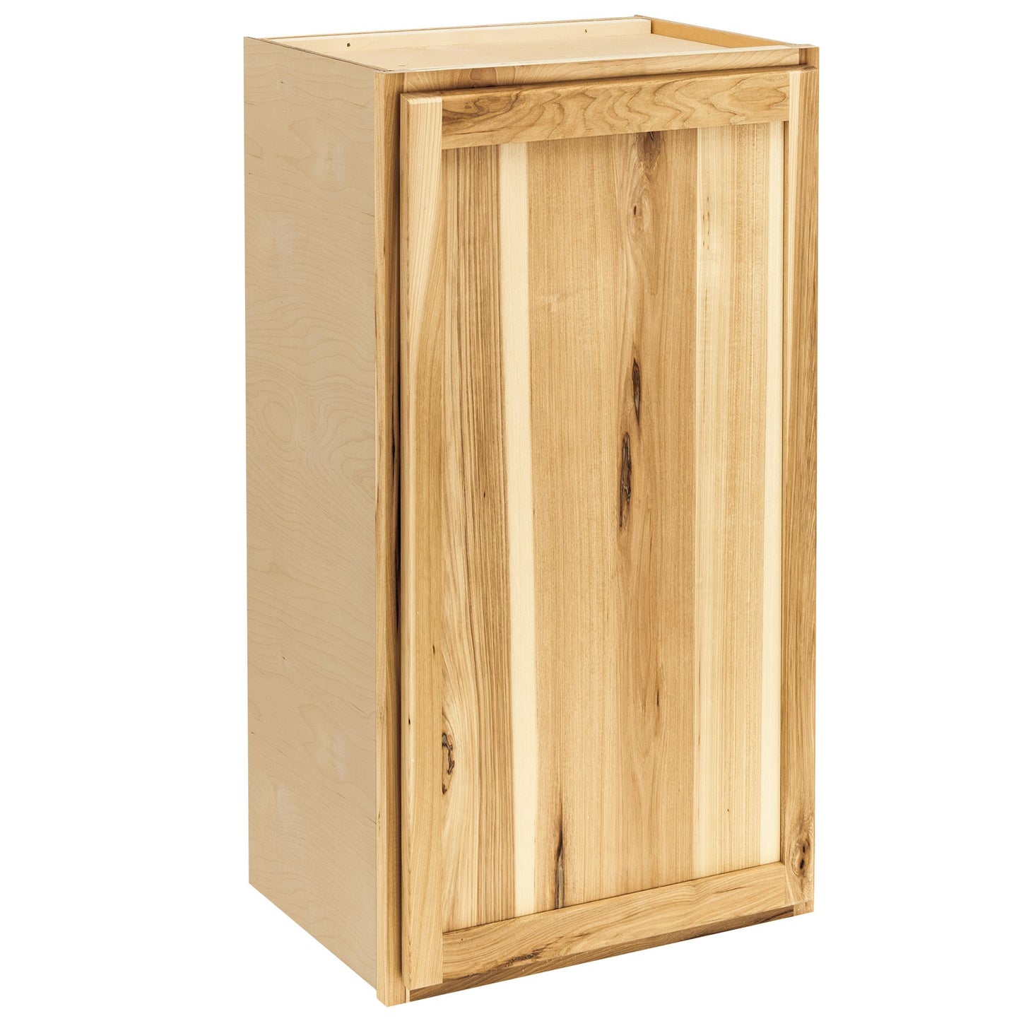 Quicklock Rustic Hickory Wall Cabinet - Single Door