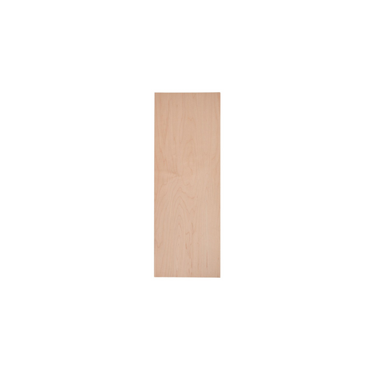 Quicklock Raw Maple Wall Cabinet End Panel