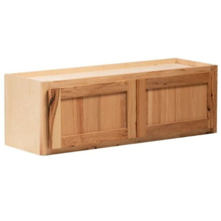 Quicklock Raw Hickory Wall Microwave