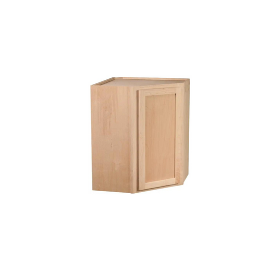 Quicklock Raw Cherry Wall Corner Cabinet