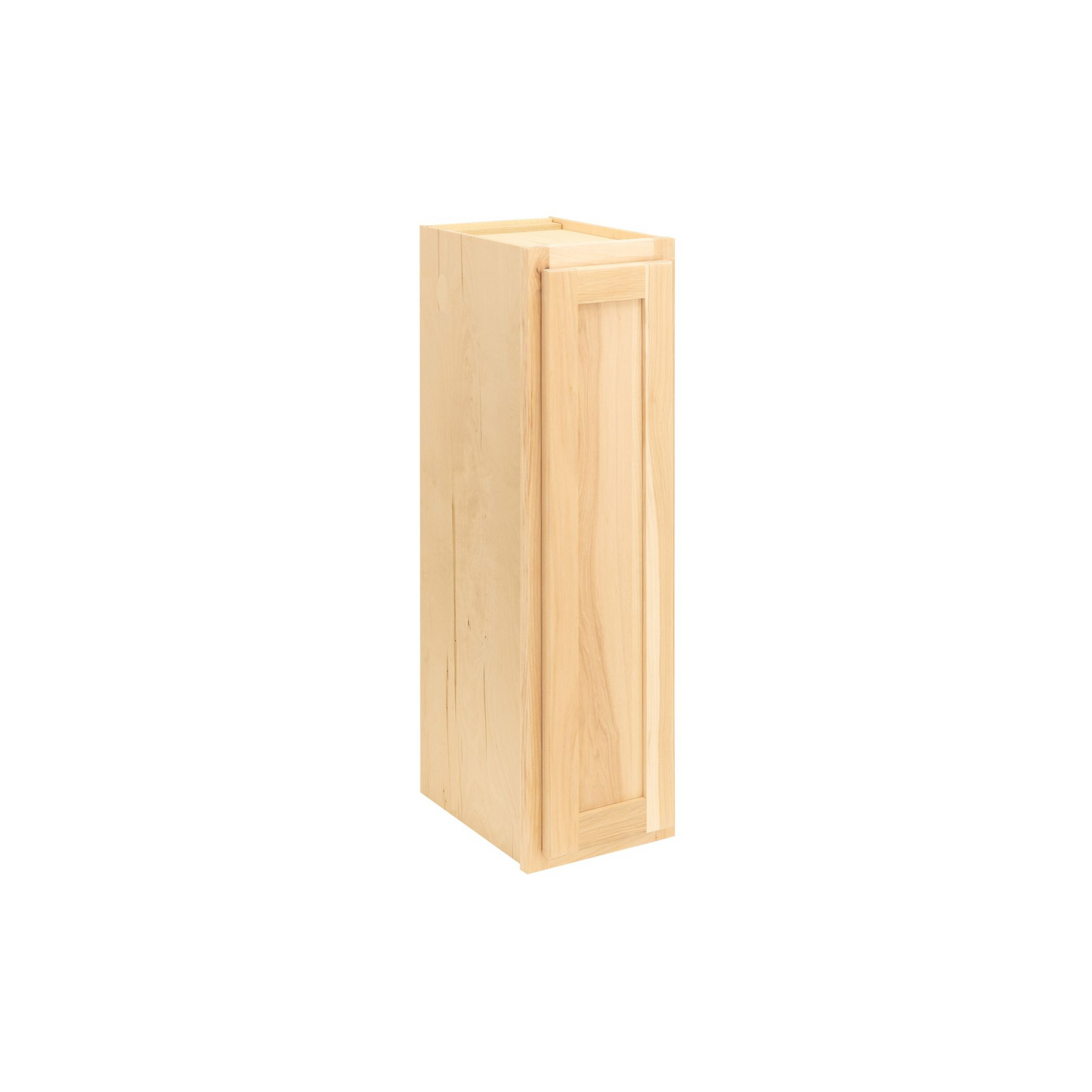 Quicklock Raw Hickory Wall Cabinet