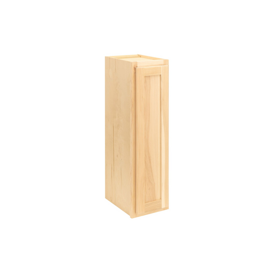 Quicklock Raw Hickory Wall Cabinet