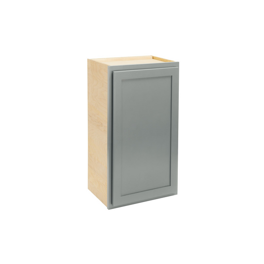 Quicklock Magnetic Gray Wall Cabinet - Single Door