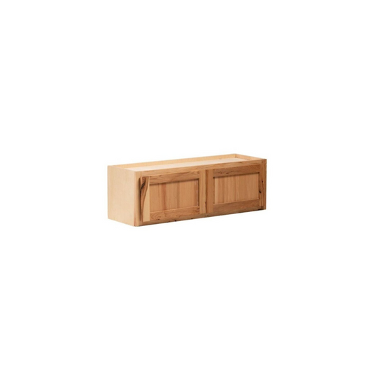 Quicklock Rustic Hickory Microwave Wall Cabinet