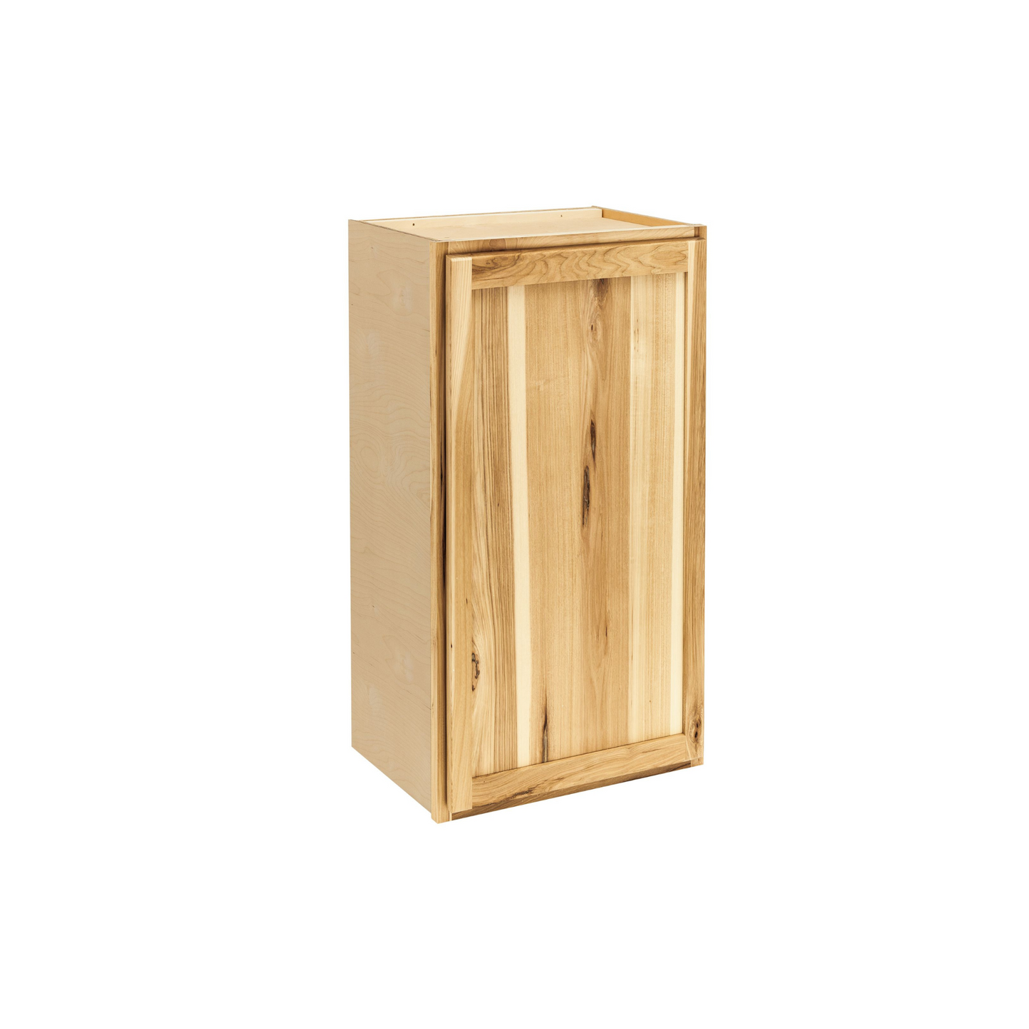 Quicklock Rustic Hickory Wall Cabinet - Single Door