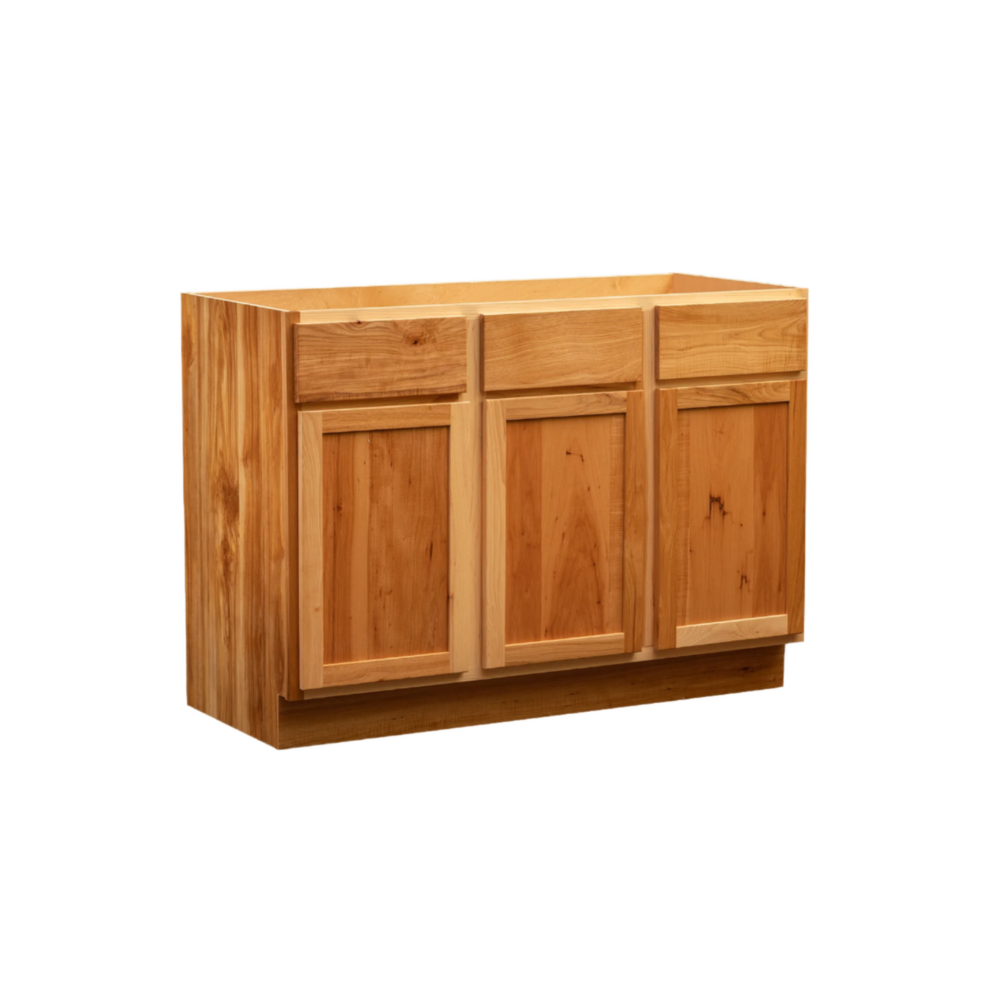 Quicklock Rustic Hickory Vanity Base Cabinet - Medium