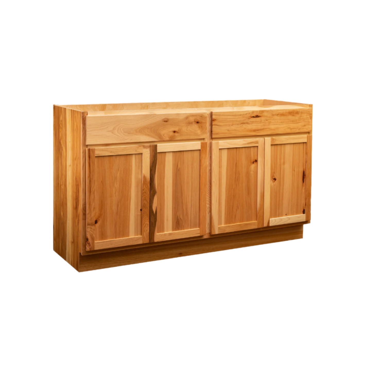 Quicklock Rustic Hickory Vanity Base Cabinet - Large