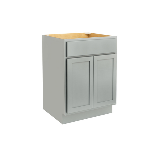 Quicklock Magnetic Gray Vanity Base Cabinet