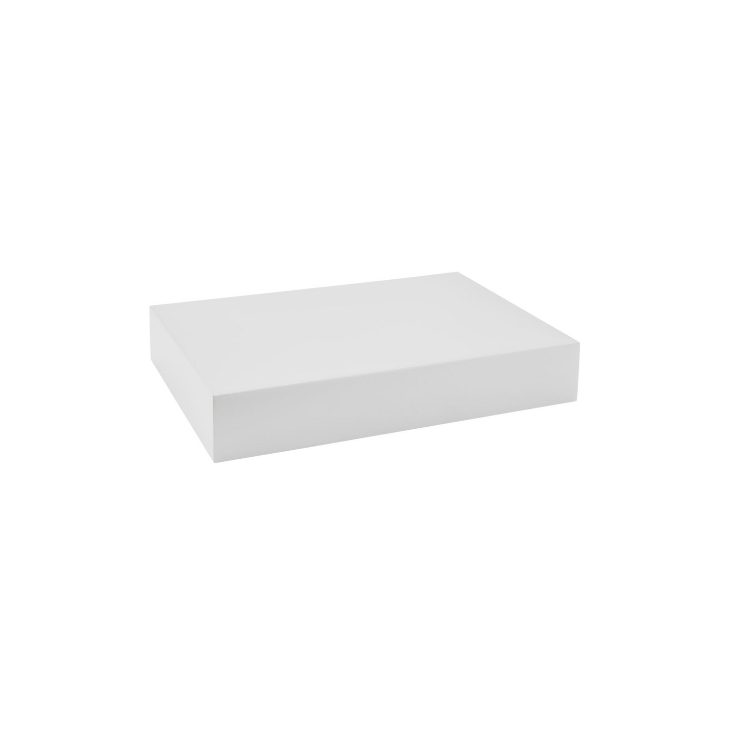 Quicklock Pure White Floating Shelf - Medium