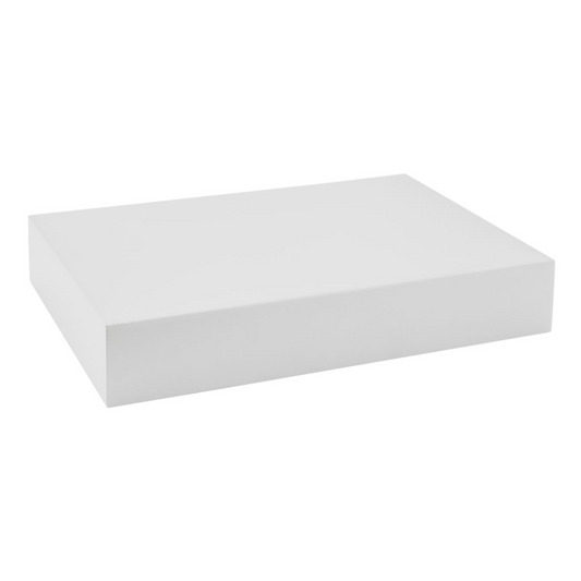 Quicklock Pure White Floating Shelf - Medium