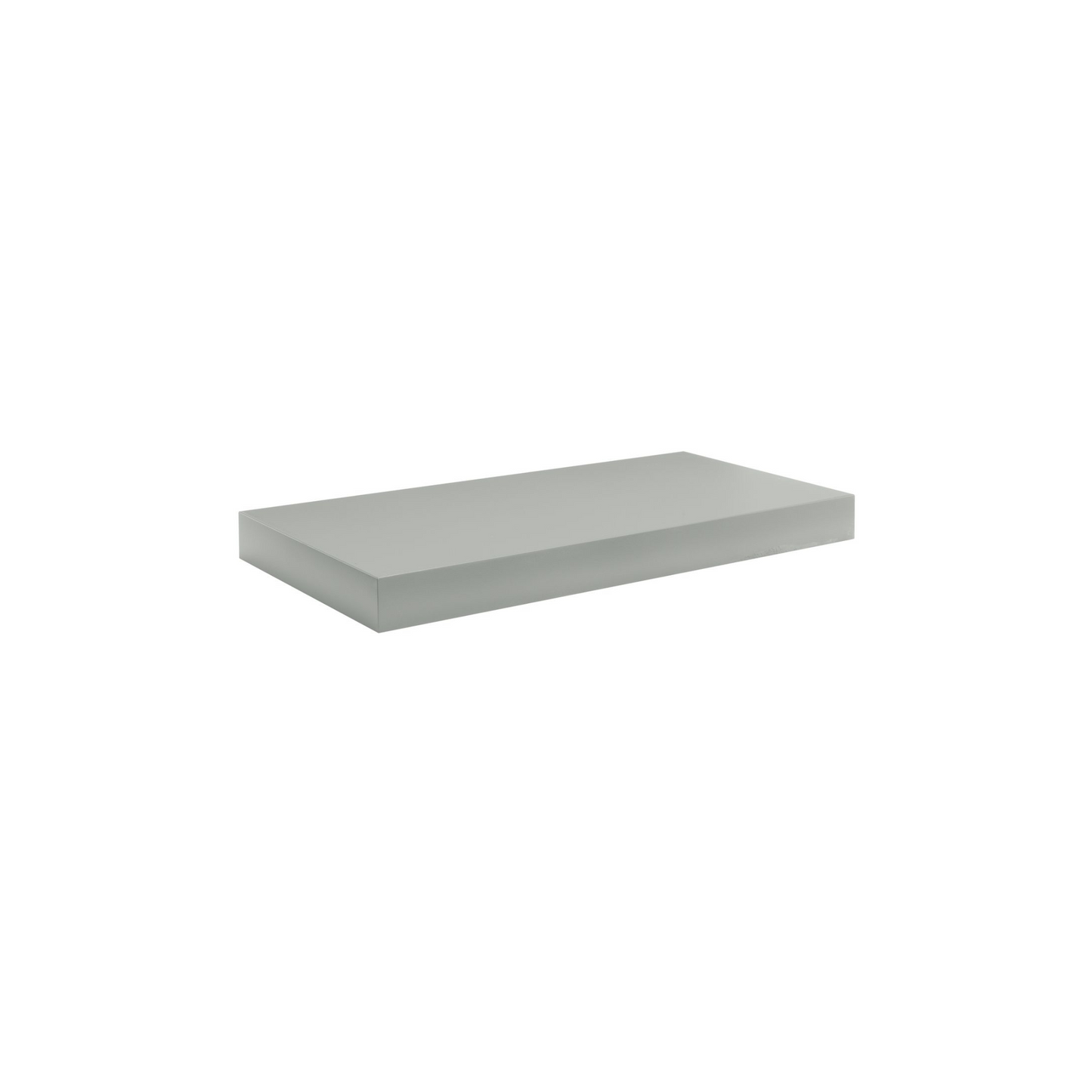 Quicklock Magnetic Gray Floating Shelf - Slim