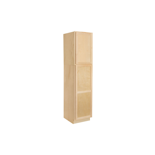 Quicklock Raw Maple Pantry Cabinet