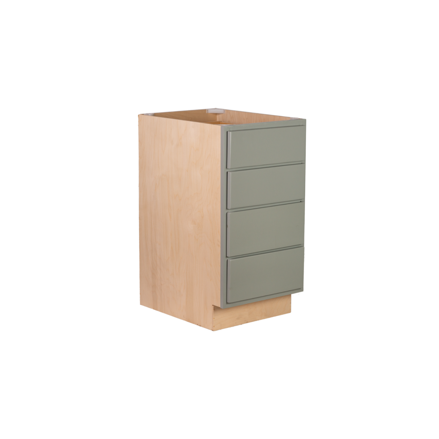 Quicklock Magnetic Gray 4 Drawer Base Cabinet