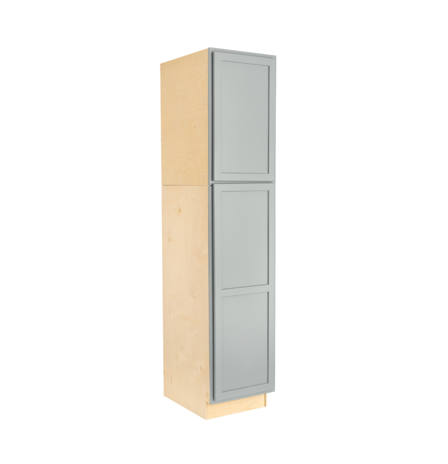 Quicklock Magnetic Gray Pantry Cabinet