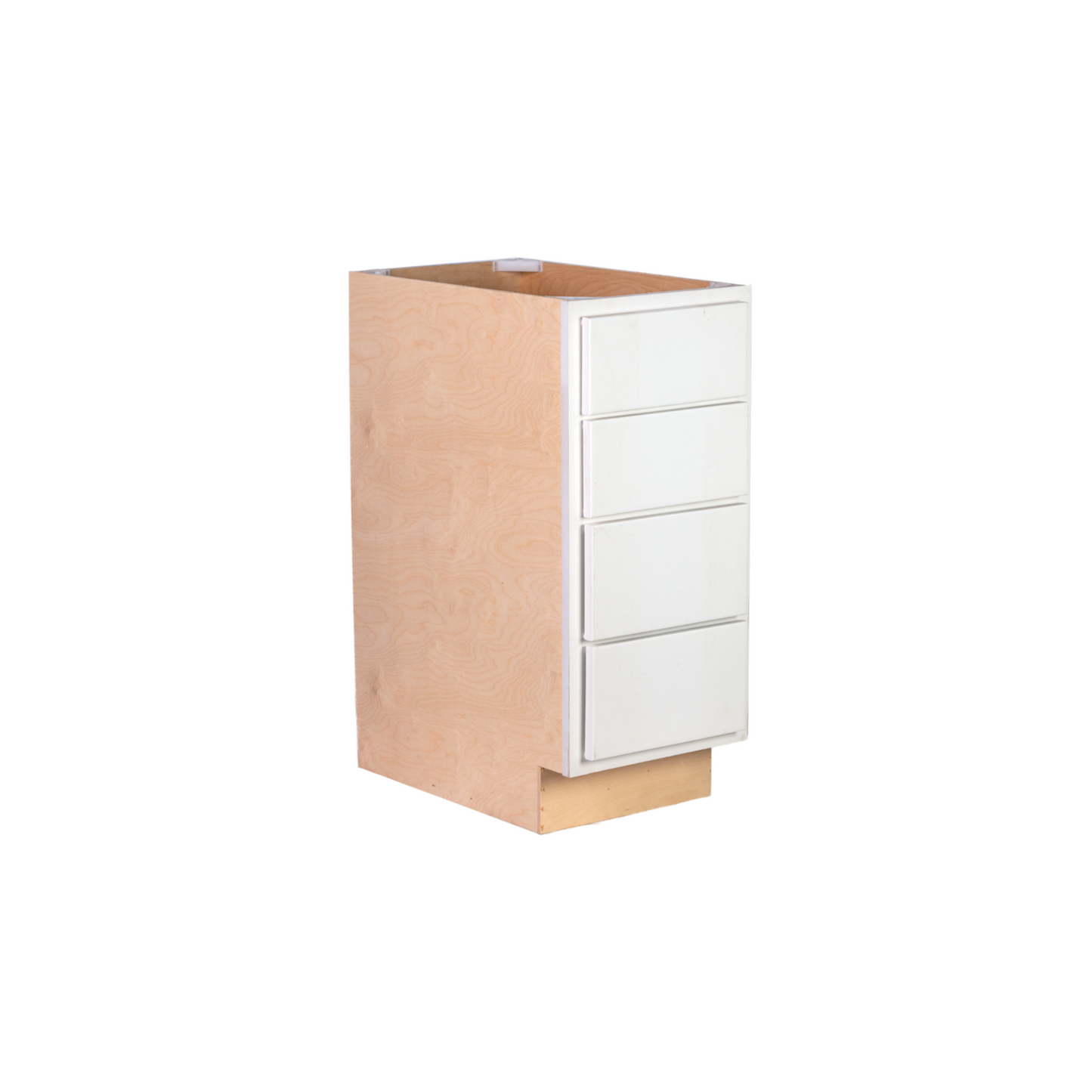 Quicklock Pure White 4 Drawer Base Cabinet