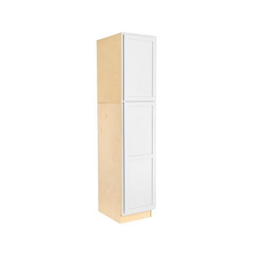 Quicklock Pure White Pantry Cabinet