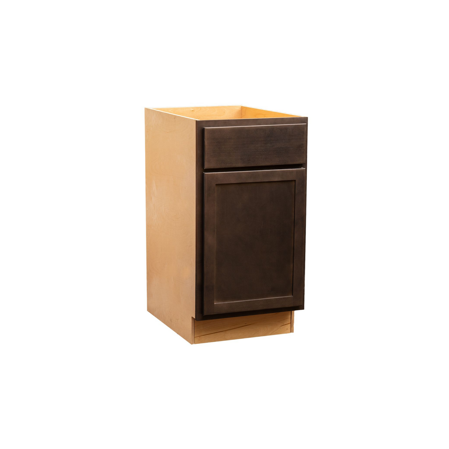 Quicklock Espresso Stain Base Cabinet - Single Door