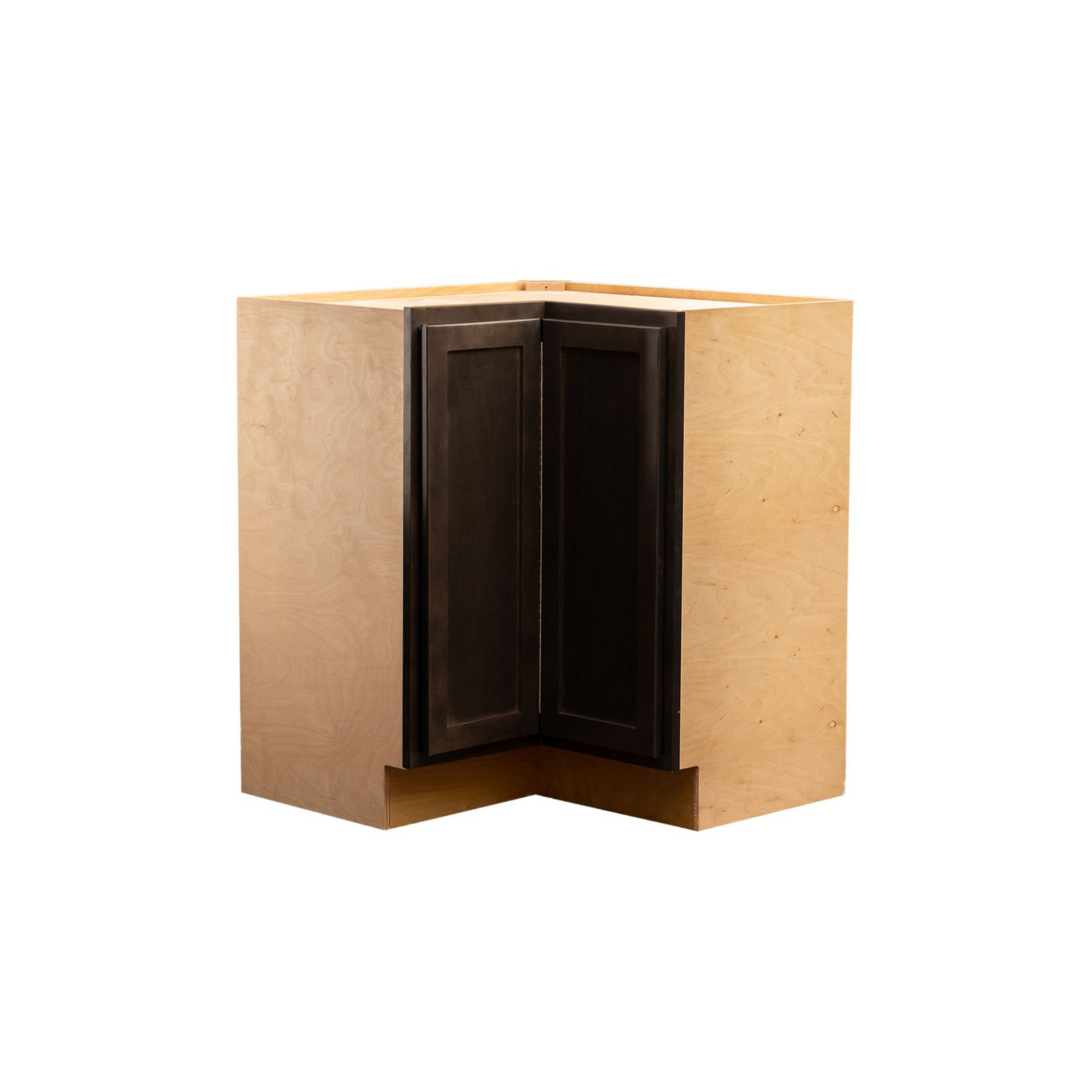 Quicklock Espresso Stain Lazy Susan Cabinet