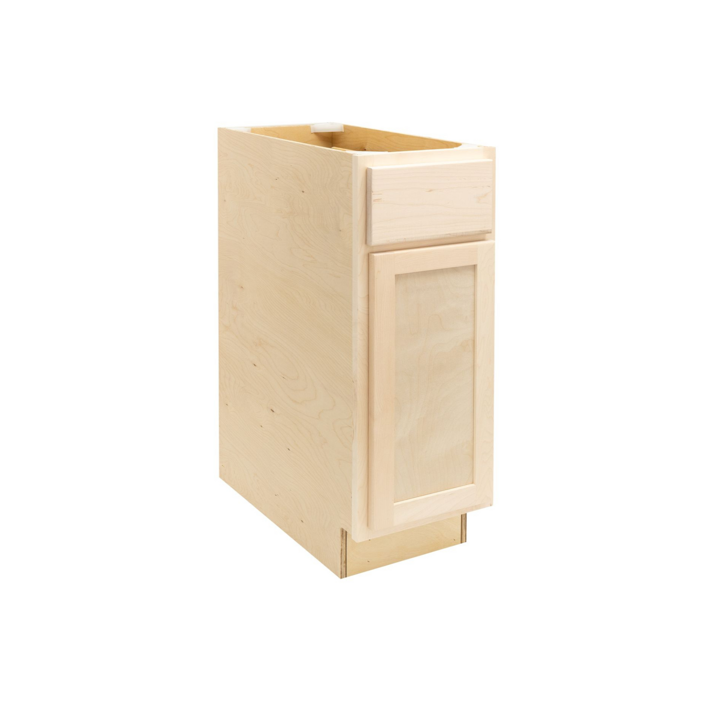 Quicklock Raw Maple Base Cabinet - Single Door