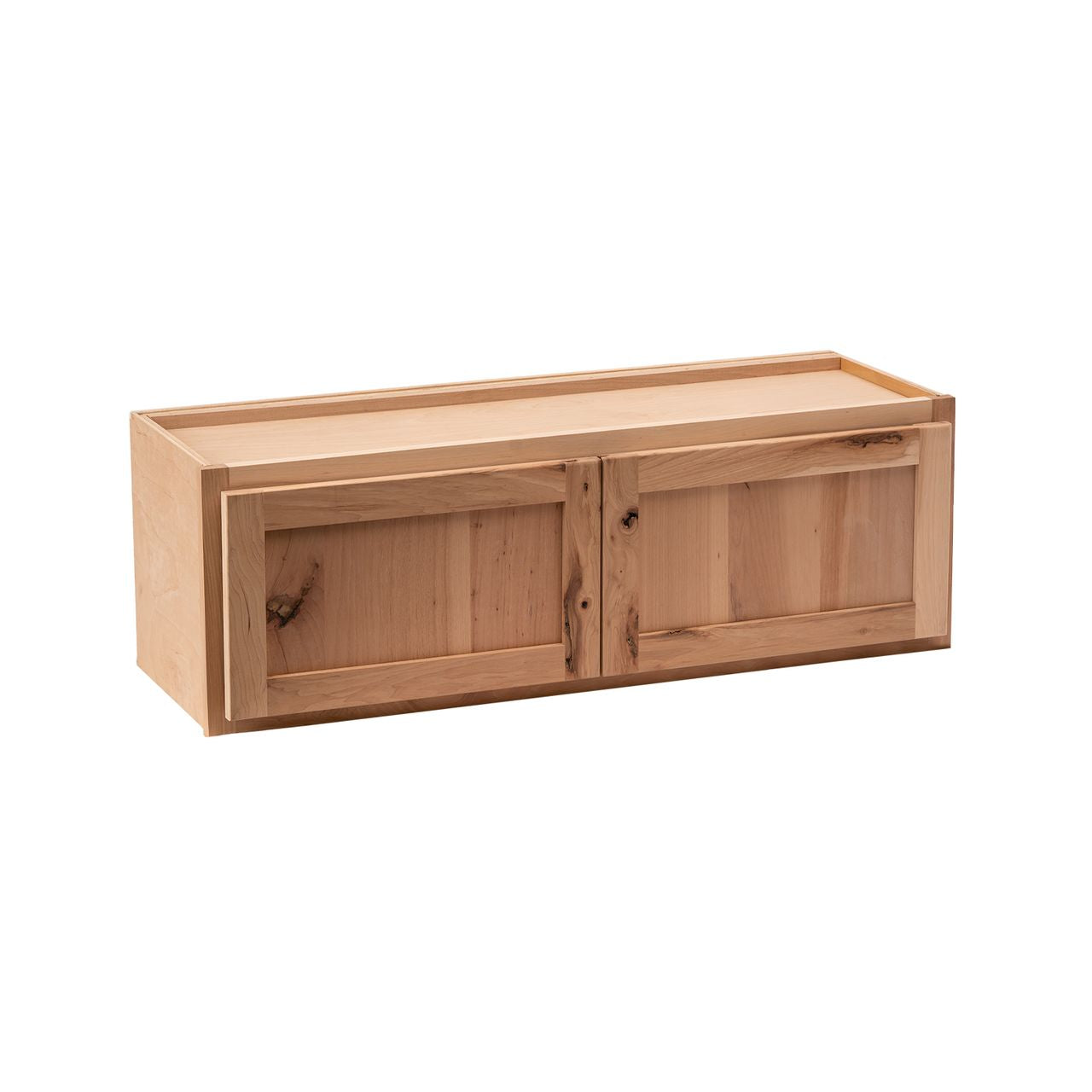 Quicklock Raw Hickory Wall Microwave