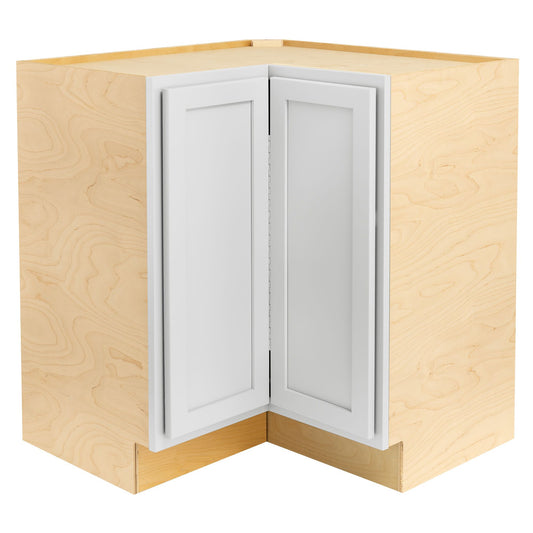 Quicklock Pure White "Easy Reach" Corner Base Cabinet